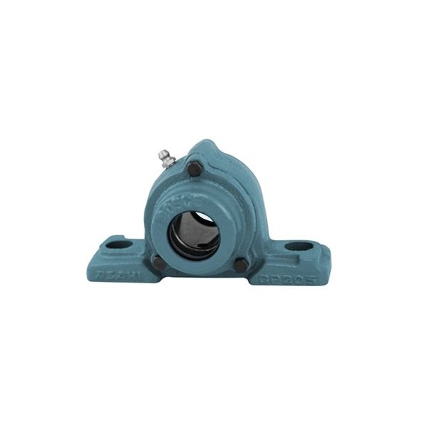 SINGLE ROW BALL BEARING - 90MM WIDE SET SCREW PILLOW BLOCK 2 OPEN CI COVERS